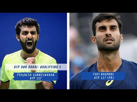 Yuki Bhambri vs Prajnesh Gunneswaran - HLS