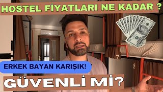 YURT DIŞINDA HOSTELLERDE KALMAK GÜVENLİ Mİ? -BU KADAR UCUZA KONAKLAMA OLURMU?-