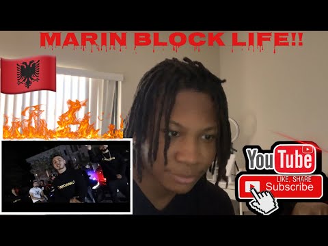 AMERICAN REACTION TO ALBANIAN DRILL/RAP Marin - Block LIFE