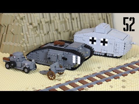 LEGO Battlefield 1: Building The Battle of the Sinai Desert: EP52 - Armored Train/Mountain Progress
