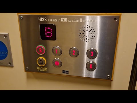 DEVE (mod by KONE) elevator @ Gröndalsvägen 15, Gröndal, Stockholm, Sweden