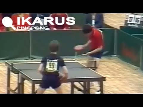 Tibor Klampar - Jan Ove Waldner ETTC Budapest 1982