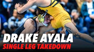 Drake Ayala Single Leg Takedown | Technique Tuesday
