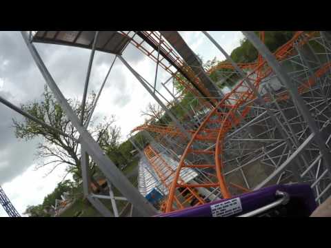 On-ride point of view of Super Cyclone