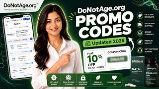 DoNotAge Coupon Codes 2026 | DoNotAge Discount Code & Promo Codes