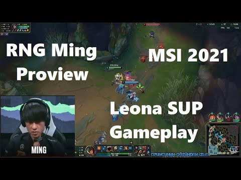 MSI 2021 Proview RNG Ming Leona Gameplay POV Support - RNG vs PSG