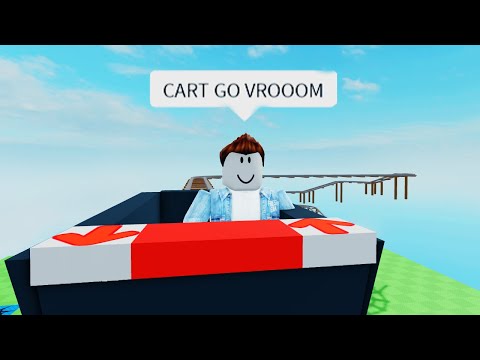 abusing my admin power on roblox cart ride