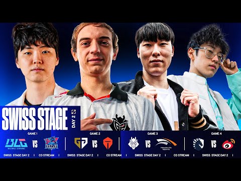 THE UPSETS BEGIN AT WORLDS 2024 SWISS STAGE DAY 2 PART 1 - CAEDREL