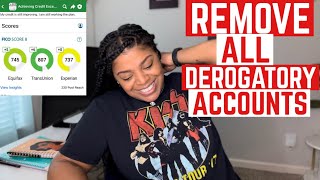 REMOVE ALL DEROGATORY ITEMS FROM YOUR CREDIT REPORT!