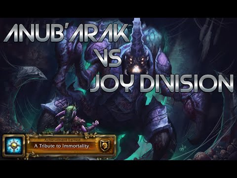 Warmane World of Warcraft Lich King TOGC Immortality Anub'arak vs Joy Division (Rogue POV) Tripzter