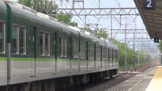 preview picture of video '【京阪電鉄】10000系10003F%交野線運用@郡津('13/07)'
