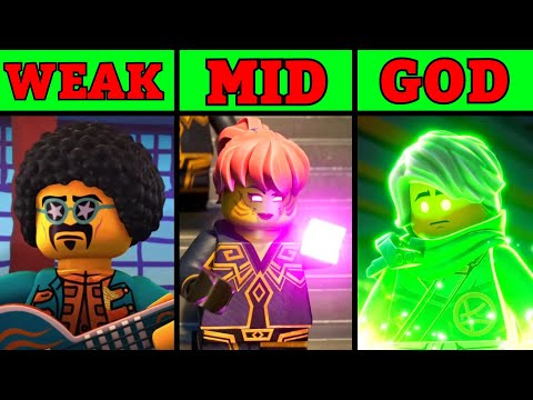Ranking EVERY ELEMENTAL POWER In Ninjago!