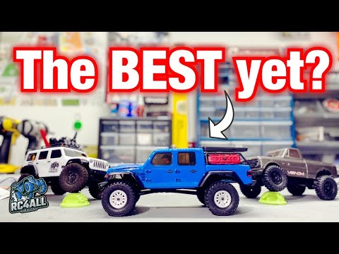 FIRST LOOK Axial SCX24 Jeep JT Gladiator 1/24 4WD micro crawler