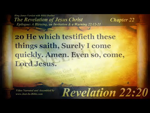 The Revelation of Jesus Christ Chapter 22 - Bible Book #66 - The Holy Bible KJV Read Along
