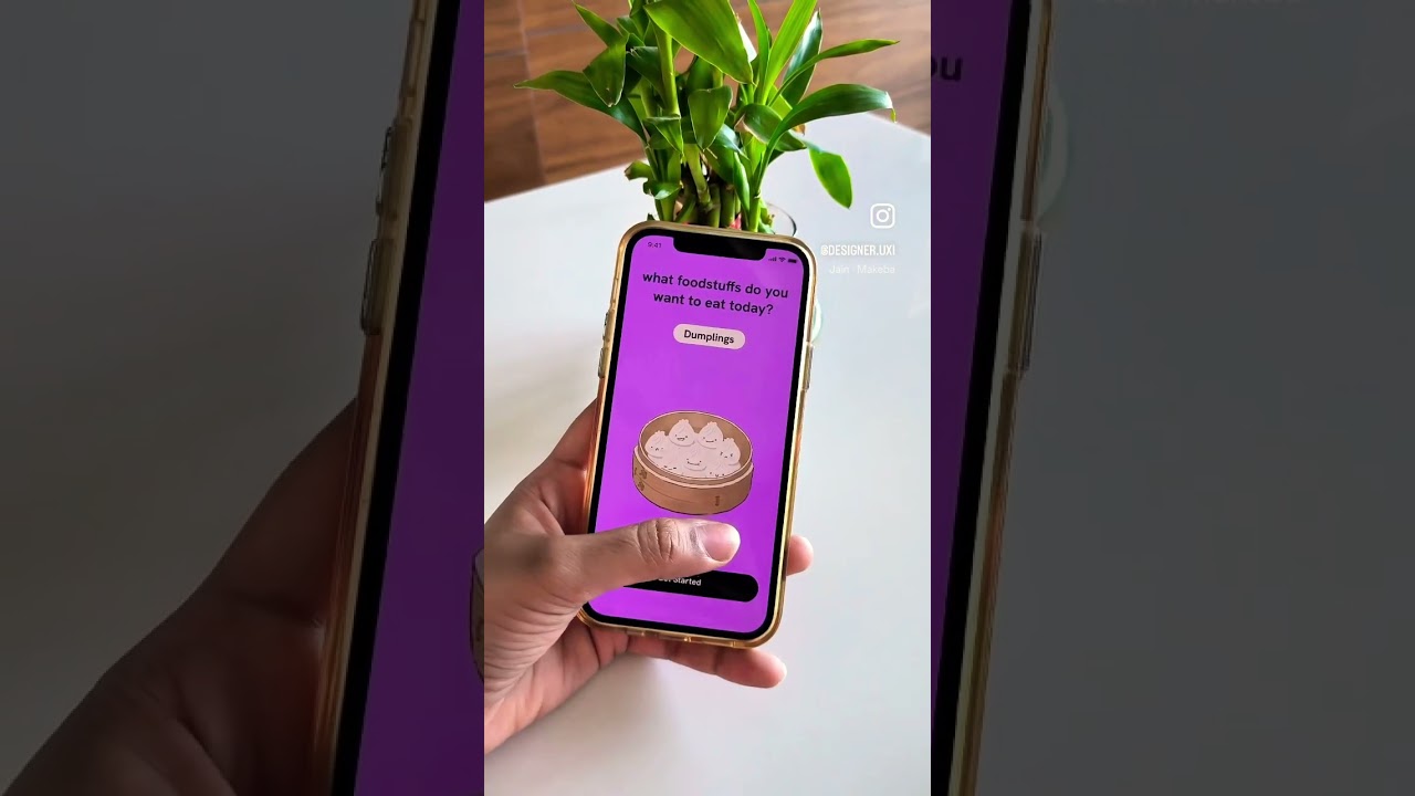 Splash screen interaction animation in figma