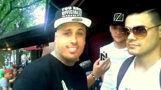 Nicky Jam - Zalem &amp; freddo improvisando (Parque Lleras - Medellín)