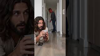 Jesus Really Thought Nobody Would Notice 😂 #jesus #funny #jesuschrist