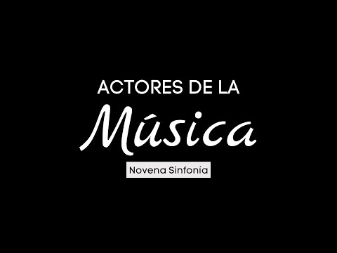 ACTORES DE LA MÚSICA - Novena Sinfonía de Beethoven - Orquesta de José C. PAZ #9