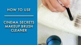 Cinema Secrets Brush and Sponge Cleansing Shampoo, 60ml