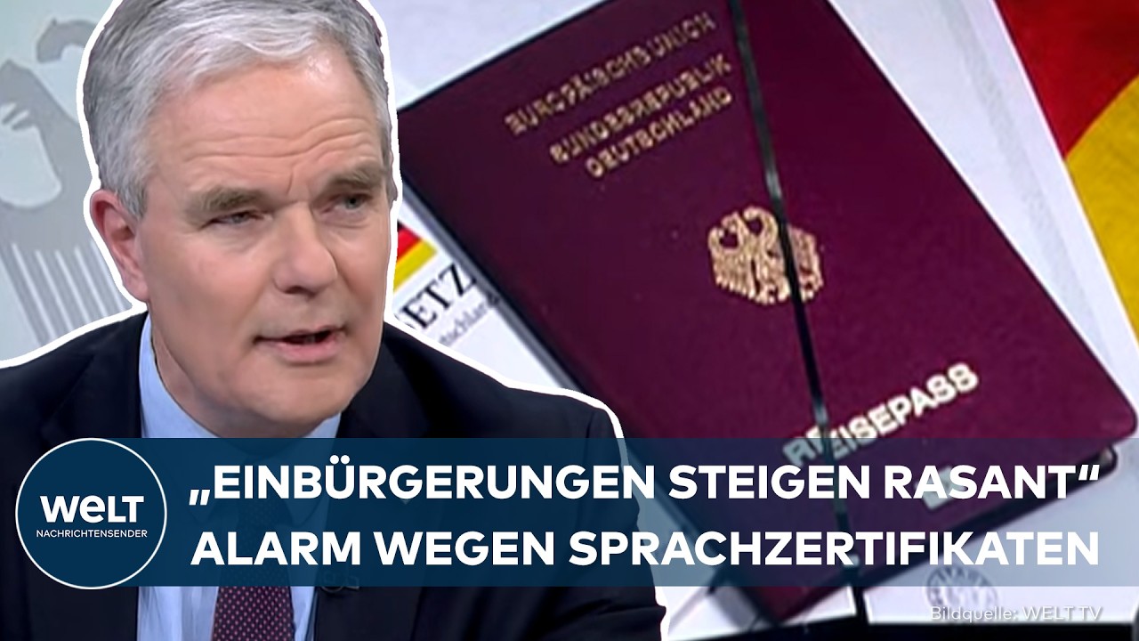 DEUTSCHLAND: Rekord bei Einbürgerungen - 39.000 neue Deutsche in Berlin – CDU warnt vor Betrug