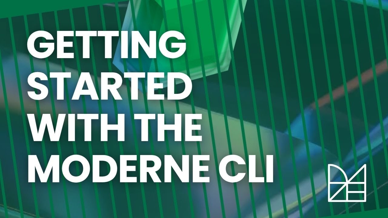 Getting Started with the Moderne CLI video thumbnail