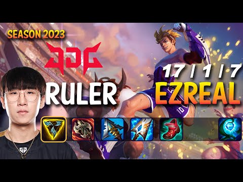 JDG Ruler EZREAL vs DRAVEN ADC - Patch 13.15 KR Ranked