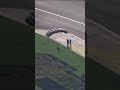 Driver skydives into Las Vegas Motor Speedway ? ? | #shorts | NASCAR Xfinity Series