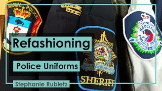 Men's Shirt Refashion / Transforming My Dad's Police Uniforms