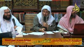 مناقشة الأبحاث والأحاديث بمكتبة مسجد أهل السنة بمنية سمنود 05 02 2017  5