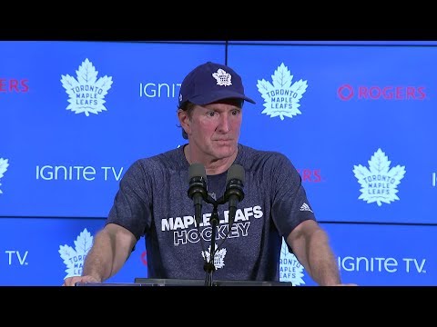 Maple Leafs Morning Skate: Mike Babcock - January 7, 2019