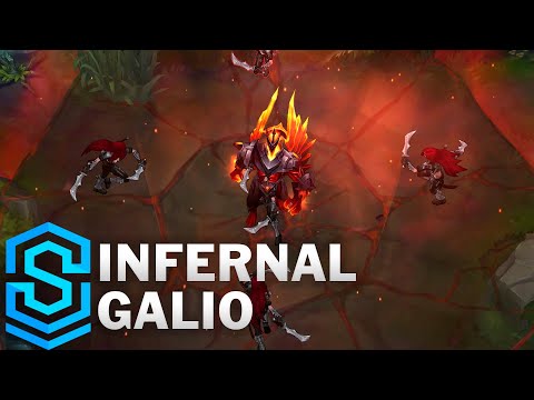 Infernal Galio Skin Spotlight - League of Legends