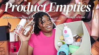 unfiltered Beauty Empties 2024 | Are they worth it?| *Tikok Made me buy it* Product empties