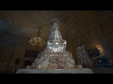 Ana Parzych Cakes | A Glimpse Into The Process of Creating a Custom Wedding Cake