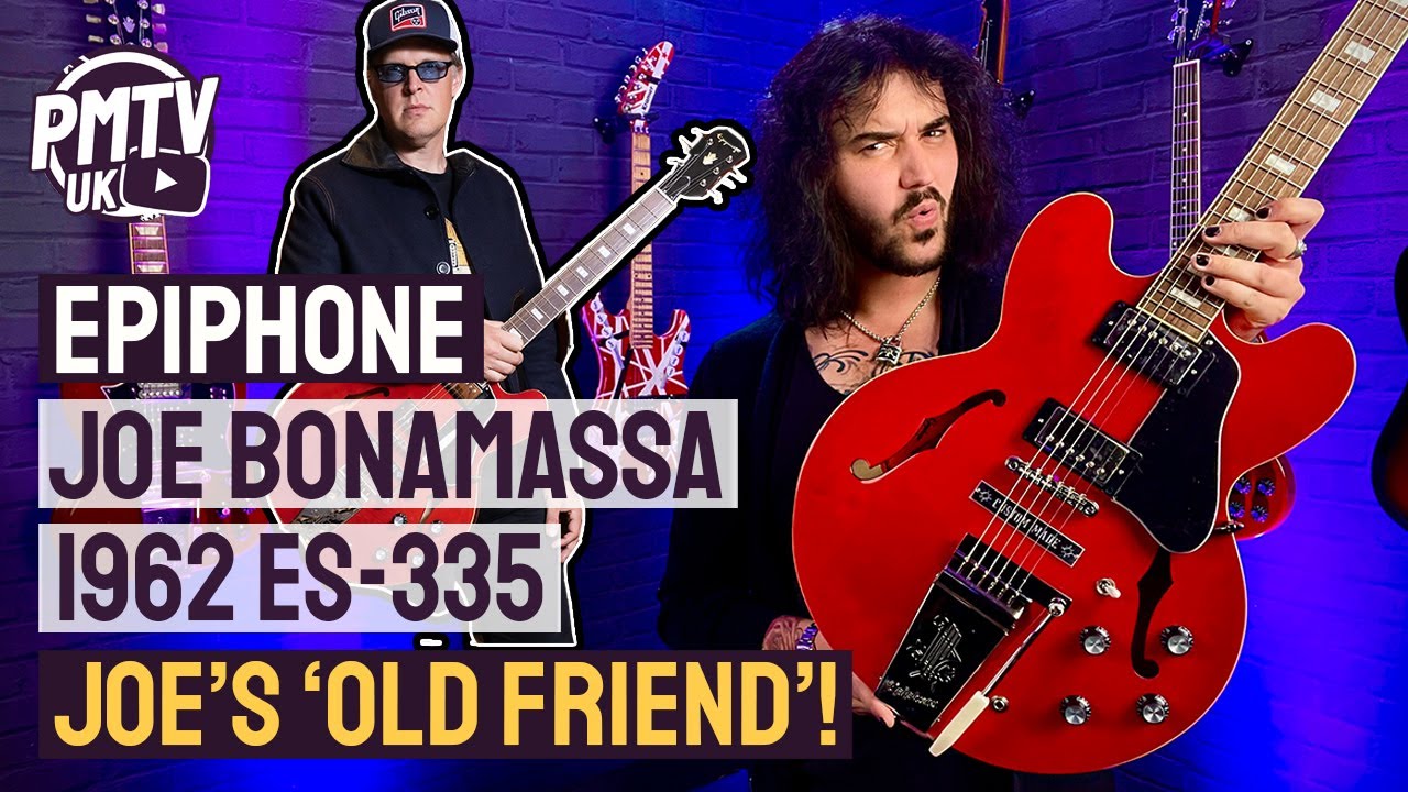 Epiphone Joe Bonamassa 1962 ES-335 - Get An Amazing 60's ES-335 Without Spending $20,000! - YouTube