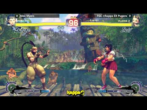 USF4 @ CEO 2015 rkappa Salty Suite - Julio/Alex Myers vs EX Pugera [720p/60fps]