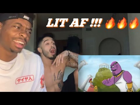 Thanos Vs Patrick - Cartoon Beatbox Battles Reaction