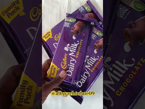 Dairy milk chocolate family pack Cadbury chocolate #shorts #youtubeshorts #trending