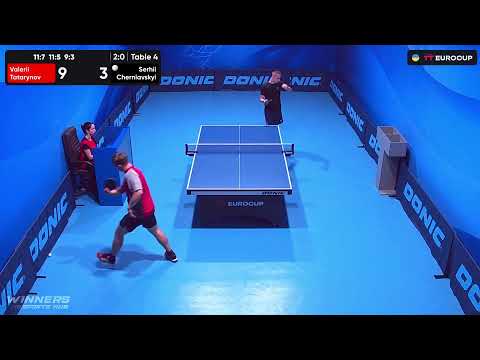 18:00 Valerii Tatarynov  - Serhii Cherniavskyi 29.08.2023 TT Euro.Cup Ukraine  Star. TABLE 4