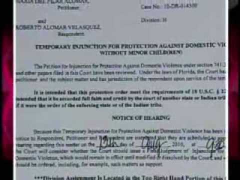 SuperXclusivo 8/2/10 - Violencia Doméstica entre Maripily y Roberto Alomar 1/2
