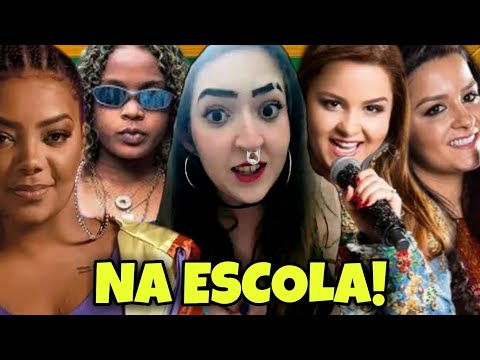 LUDMILLA, MC DRICKA, LAURA SERAPHIM E MAIARA E MARAISA NA ESCOLA!