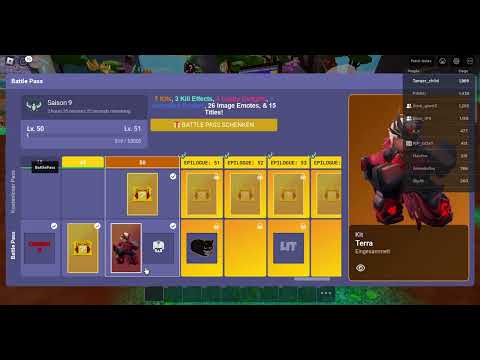 Ich bin endlich Level 50 und kaufe mir den Batlepass