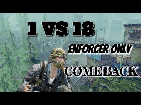 1 VS 18 (Enforcer Only) Comeback on Dam - The Last Of Us Remastered 4K (PS5)!