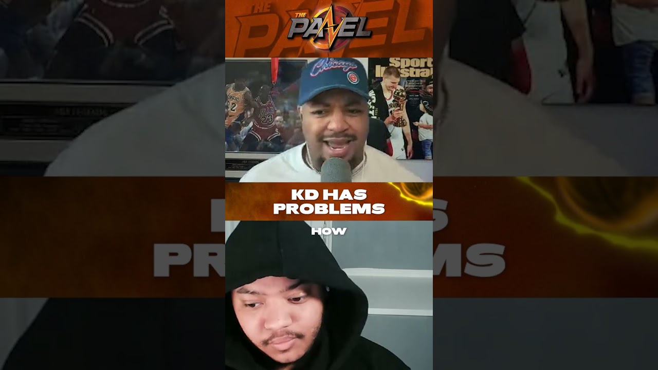 What's Kevin Durant DOING out there...?