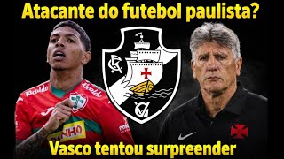 ATACANTE DO FUTEBOL PAULISTA VASCO TENTOU SURPREENDER , JOGO COM CORITIBA!