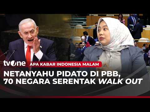 70 Negara Lebih "Walk Out" saat Netanyahu Pidato, Israel Mulai Tersisih? | AKIM tvOne