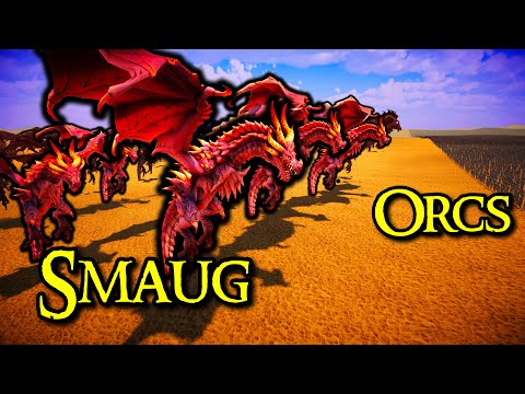 5 MILLION ORCS vs 100 SMAUG | UEBS 2