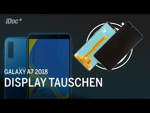 Galaxy A7 (2018) – Display wechseln