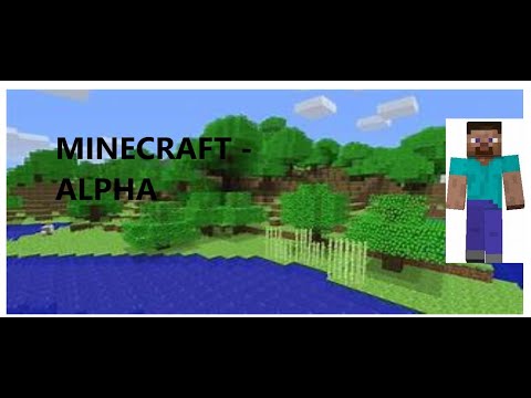 GIOCO ALLE PRIMISSIME VERSIONI MAI CREATE DI MINECRAFT!
