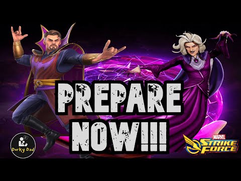 Prepare for Pocket Dimension and Heartless Campaign - Tiny teal gear relief! - Marvel Strike Force!