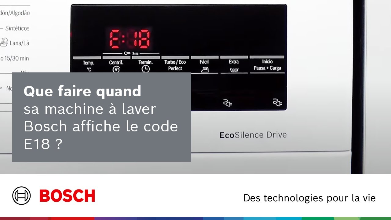 Pourquoi le rinçage de ma machine à laver ne se fait pas ? - Adepem